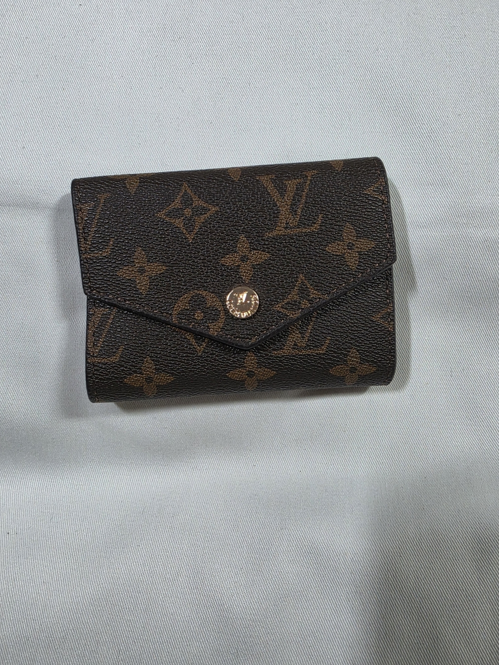 Small Envelope Wallet in Brown